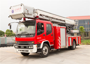 4x2 Drive Four Door Structure 30m Aerial Ladder Fire Truck For High Building