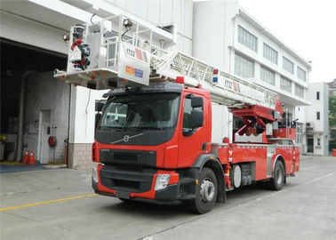 32 Meters Telescopic Boom 90km/H Aerial Ladder Fire Truck H-shape Outrigger